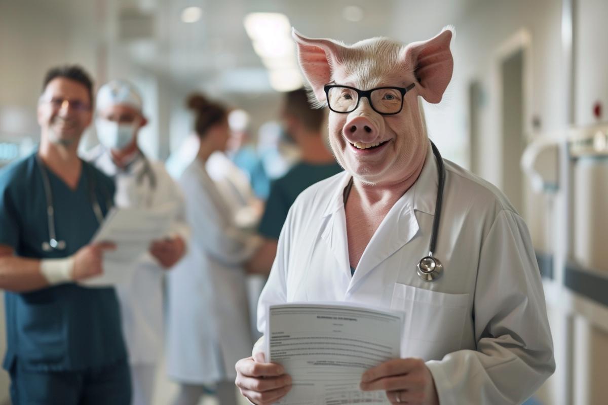 Première greffe de rein porcin aux États-Unis réussie : le patient sort de l'hôpital