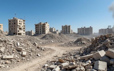 Un scandale : Israël transforme Gaza en décharge pour les déchets de construction